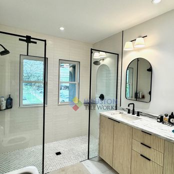 Houston Tile Works - Bathroom remodel by HTW - Tiling Near Me - Wallis, Texas Houston Tile Works - Bathroom remodel by HTW - Tiling Near Me - Wallis, Texas