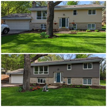 Jeff Deden Painting - Before and after photos of an exterior painted in Anoka MN - Painters Near Me - Ramsey , Minnesota Jeff Deden Painting - Before and after photos of an exterior painted in Anoka MN - Painters Near Me - Ramsey , Minnesota