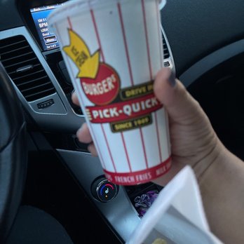 PICK-QUICK Drive In - Green River drink 16 oz - Burgers Near Me - Auburn, Washington PICK-QUICK Drive In - Green River drink 16 oz - Burgers Near Me - Auburn, Washington