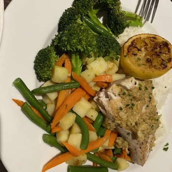 Mandarin Kitchen - Special mahi mahi with butter garlic sauce and plane veggies plus rice - Seafood Near Me - Santa Rosa, California