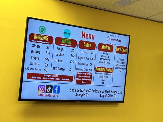 Menu photo 4 Mashed Burgers Cliffside Park, NJ