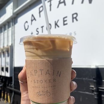 Captain + Stoker - vanilla latte with oat milk - Coffee Roasteries Near Me - Monterey, California Captain + Stoker - vanilla latte with oat milk - Coffee Roasteries Near Me - Monterey, California