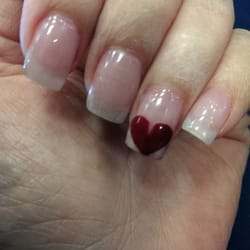 The Edge, A Hair & Nail Salon - Lynette amazing nails and art. Happy Valentines Day