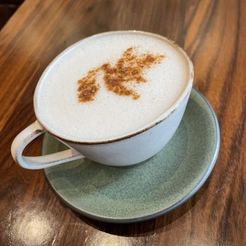 Frame - Oat Milk Hot Chai Latte - Coffee & Tea Near Me - New York, New York Frame - Oat Milk Hot Chai Latte - Coffee & Tea Near Me - New York, New York