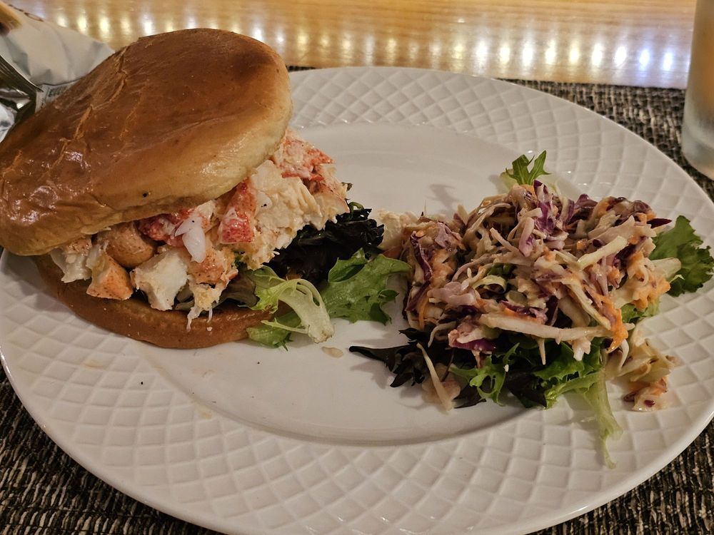 Food from Stomping Grounds Grille