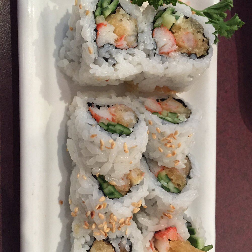 Maki Sushi - Small dynamite roll - rice was way too sticky - Japanese Near Me - Kelowna, British Columbia Maki Sushi - Small dynamite roll - rice was way too sticky - Japanese Near Me - Kelowna, British Columbia