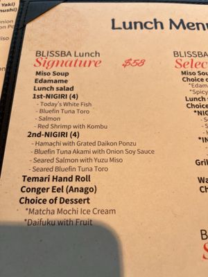Menu photo 5 Sushi Blissba Cypress, CA
