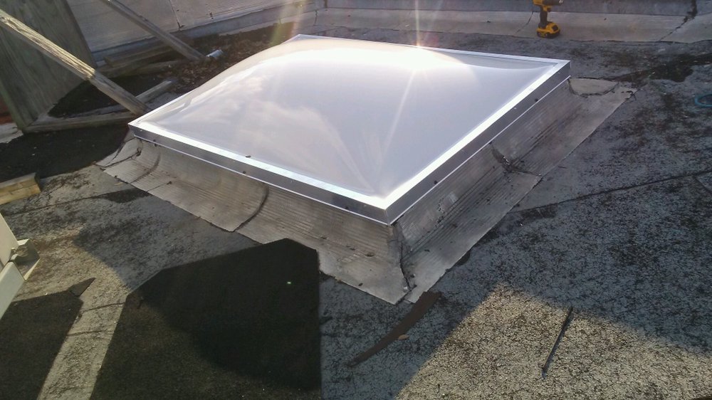 Slide of Rooftop Restoration