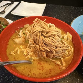 Koon Thai Kitchen - (F2) Khao Soi Kai (Curry Noodles) - Thai Near Me - San Diego, California
