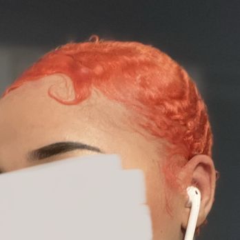 Paul Mitchell The School Roanoke - This is after I got home and 'styled' it a little bit with gel. When dried it's lighter but still neon. The hair is too short to blow dry. - Cosmetology Schools Near Me - Roanoke, Virginia Paul Mitchell The School Roanoke - This is after I got home and 'styled' it a little bit with gel. When dried it's lighter but still neon. The hair is too short to blow dry. - Cosmetology Schools Near Me - Roanoke, Virginia