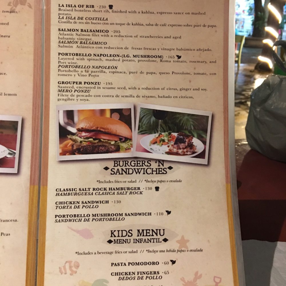 Salt Rock Grille - Seafood Near Me - Playa del Carmen, ROO
