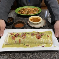 Aztlan Mexican Grill - Jalisco burrito..... 12"
