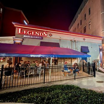 Legends - Back patio area - Bars Near Me - Champaign, Illinois