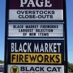 Black Market Fireworks on North Main Street