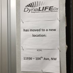 Dynalife Dx Lab - From old location at Mira Health Centre  2018