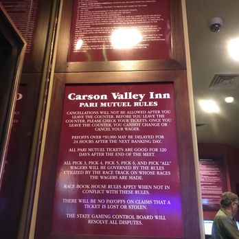 Carson Valley Inn - I guess this Pari Mutuel Rules pertains to horse-racing? - Hotels Near Me - Minden, Nevada Carson Valley Inn - I guess this Pari Mutuel Rules pertains to horse-racing? - Hotels Near Me - Minden, Nevada