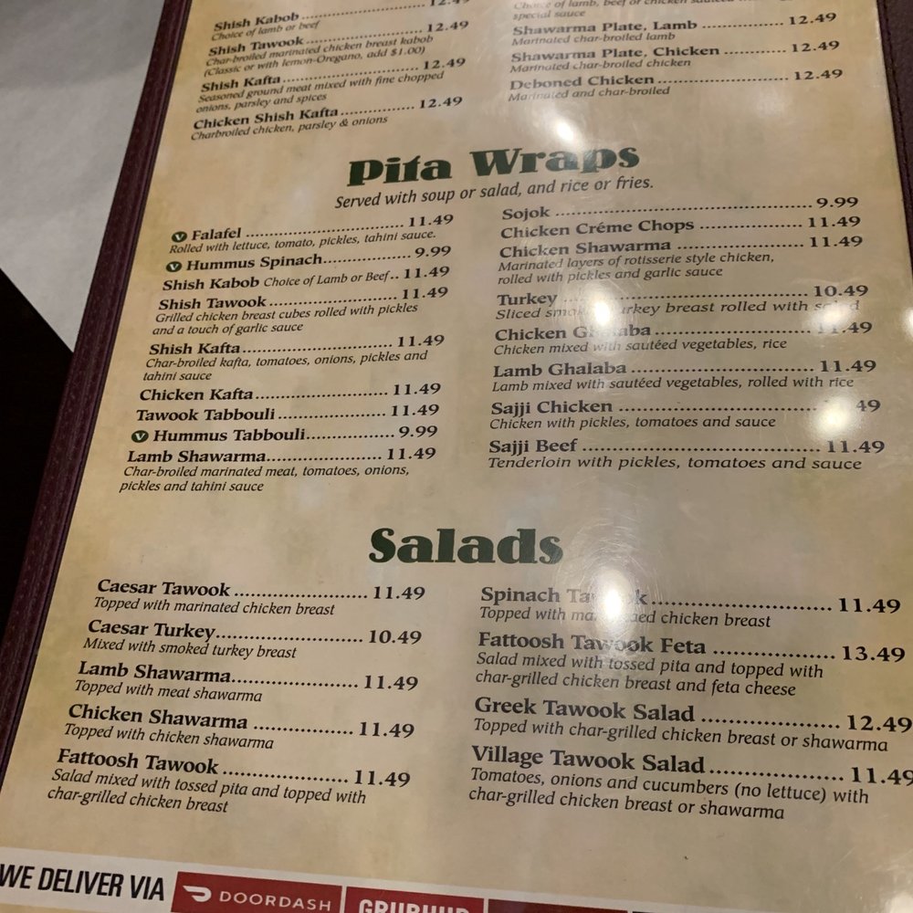 Al Shish Palace Mediterranean Cuisine - Menu - Lebanese Near Me - Madison, Alabama