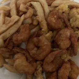 Conch, shrimp and fries