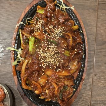 Maru Korean Bistro - Spicy Pork - Barbeque Near Me - Fairfield, California Maru Korean Bistro - Spicy Pork - Barbeque Near Me - Fairfield, California