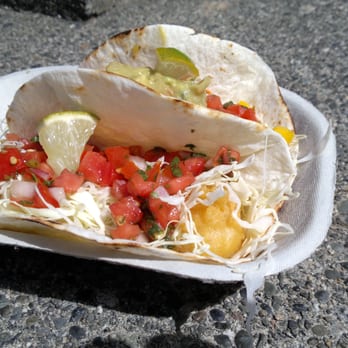 TacoFino - Lingcod taco ($4.50) - Mexican Near Me - Vancouver, British Columbia