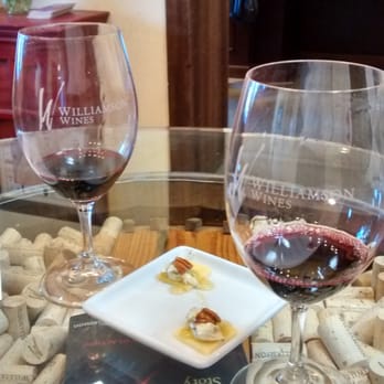 Williamson Wines - Double cheese, Irish cheddar, blue cheese, honey, and pecans. - Wine Tasting Room Near Me - Healdsburg, California