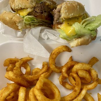 Super Grill & Breakfast - Cheeseburger and curly fries. - Burgers Near Me - Pleasanton, California Super Grill & Breakfast - Cheeseburger and curly fries. - Burgers Near Me - Pleasanton, California