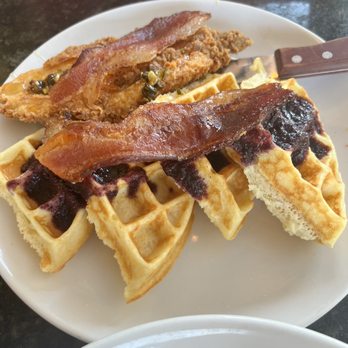 R Bar & Grill - Chicken and waffles - American Near Me - Tulsa, Oklahoma