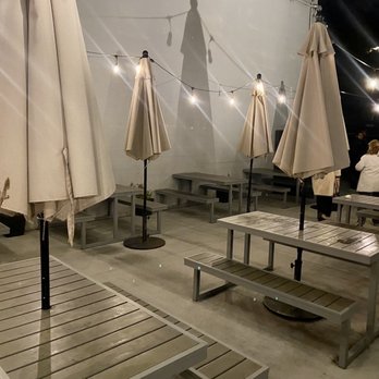 Wondrous Brewing - Patio seating (after closing) - Breweries Near Me - Emeryville, California Wondrous Brewing - Patio seating (after closing) - Breweries Near Me - Emeryville, California