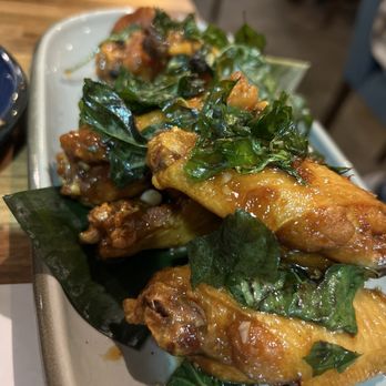 Sanae Thai Eatery - Spicy basil Chicken Wings (8 Pcs.) - Thai Near Me - Portland, Oregon Sanae Thai Eatery - Spicy basil Chicken Wings (8 Pcs.) - Thai Near Me - Portland, Oregon