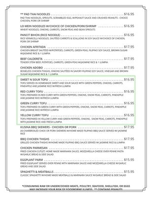 Menu photo 8 Nilfa’s Kusina Bridgton, ME