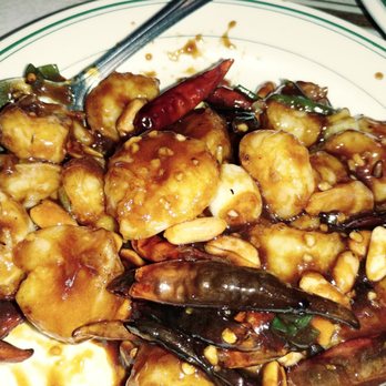 First Emperor Chinese Restaurant - Kung Pao Shrimp with plenty of Shrimps - Chinese Near Me - Richardson, Texas