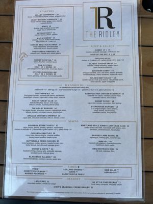 Menu photo 6 The Ridley Charlottesville, VA Menu photo 6 The Ridley Charlottesville, VA