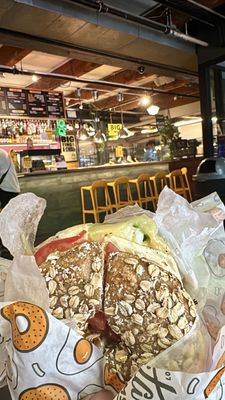 Black Seed Bagels - Chelsea Market by null