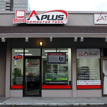 A Plus Computer Tech - Bellevue Storefront - IT Services & Computer Repair Near Me - Bellevue, Washington A Plus Computer Tech - Bellevue Storefront - IT Services & Computer Repair Near Me - Bellevue, Washington