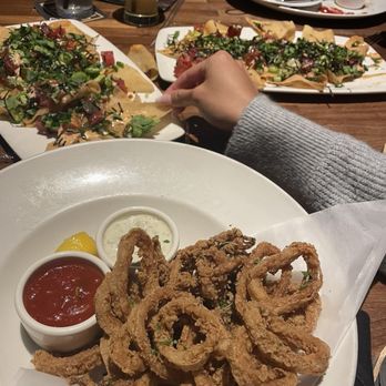 Yard House - Fried Calamari Poke Nachos - New American Near Me - Brea, California Yard House - Fried Calamari Poke Nachos - New American Near Me - Brea, California