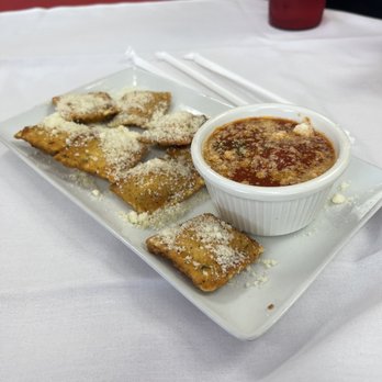 Franco's Pizza & Trattoria - Super yummy fried ravioli, and house marinara - Pizza Near Me - Broken Arrow, Oklahoma Franco's Pizza & Trattoria - Super yummy fried ravioli, and house marinara - Pizza Near Me - Broken Arrow, Oklahoma