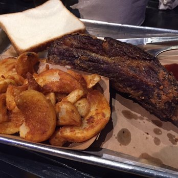 Sideways - Tuesday night beef rib special with fries. - Barbeque Near Me - Rockwall, Texas