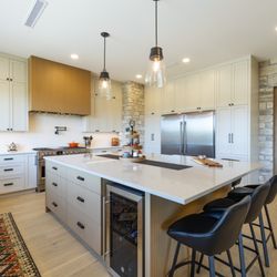Jordans Interiors - Kashan Area Rug, customer kitchen