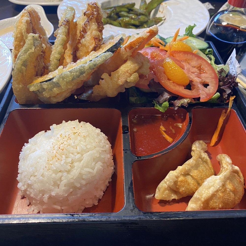 Asahi Sushi Bar - Vegetable tempura bento box - Japanese Near Me - Orem, Utah