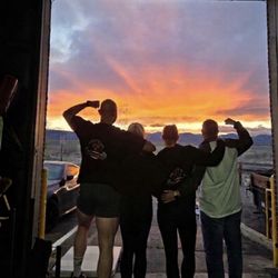 Big Dawg Fitness - Sunset at Big Dawg Fitness