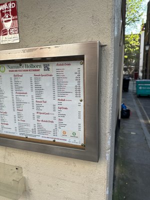 Menu photo 1 Namaste Holborn London, XGL