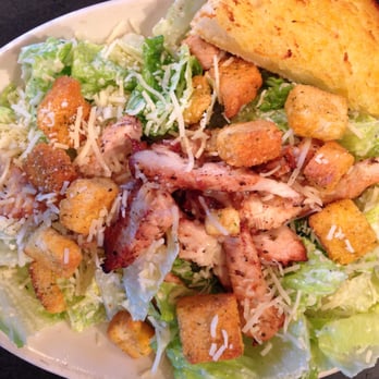 Romios Pizza - My lunch today: Romios Totemlake chicken ceaser salad! - Pizza Near Me - Kirkland, Washington Romios Pizza - My lunch today: Romios Totemlake chicken ceaser salad! - Pizza Near Me - Kirkland, Washington