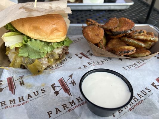 Farmhaus Burger by null