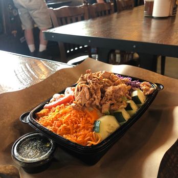 Mission BBQ - Pulled Chicken Salad - Barbeque Near Me - Gurnee, Illinois Mission BBQ - Pulled Chicken Salad - Barbeque Near Me - Gurnee, Illinois