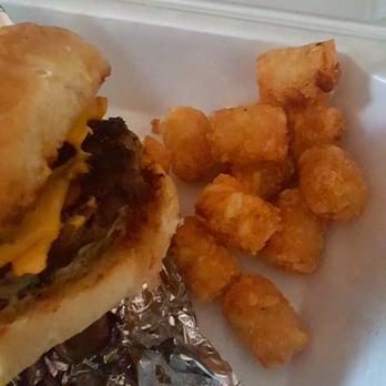 Lebowski's Grill - Bacon Cheeseburger and Tater Tots - Burgers Near Me - Austin, Texas