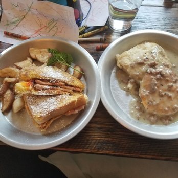 The Brunch Apothecary - The Monte Cristo was perfect and not too sweet. The sausage gravy biscuits were divine by my definition. - Breakfast & Brunch Near Me - Dacula, Georgia