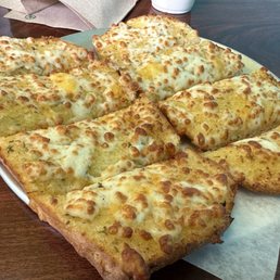 Garlic cheese bread for $6. Garlic cheese bread for $6.