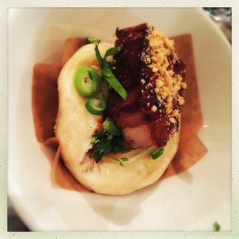 Broms - Pork Bun - more a literal interpretation then what you might be thinking of from your favorite dim sum restaurant - Bistros Near Me - Stockholm, Alberta