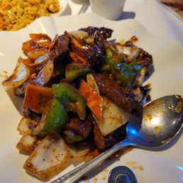 Peppered steak Peppered steak