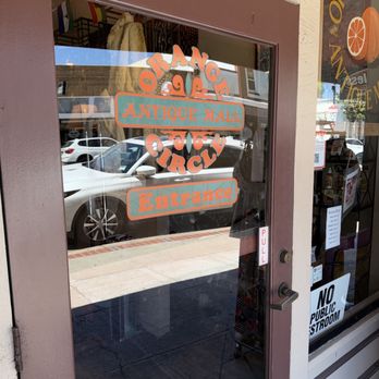 Orange Circle Antique Mall - Front door - Antiques Near Me - Orange, California